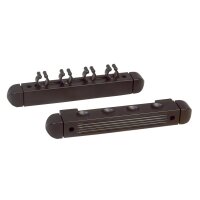 Wandhalter Antik 4 Queue schwarz