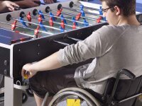 Tischkicker Garlando ITSF Special Champion SA Rollstuhlfahrer