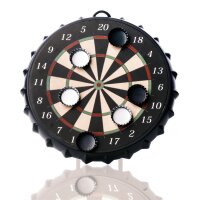 Magnet Dartboard Mini inkl Kronkorken und Magnetdarts