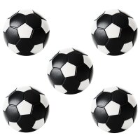 Kickerball 5er Set Winspeed 35mm schwarz/weiß  | 24g