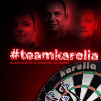 Steeldart Karella SuperDrive 22g schwarz 90% Tungsten