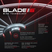 Dartboard Winmau Blade 6 Triple Core Carbon 3032