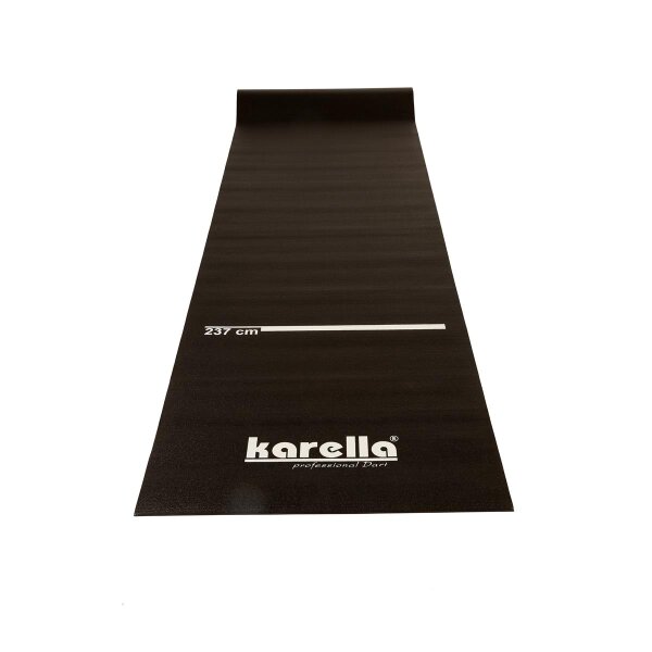 Dartmatte Karella Eco-Star 290 x 80   schw. Poly