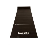 Dartmatte Karella Eco-Star 290 x 80   schw. Poly