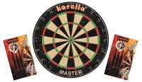 Karella Dartboard im Set inklusive 2 Satz Karella...