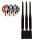 Karella Dartboard im Set inklusive 2 Satz Karella Blackstar Steel + Abwurflinie