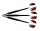 Dartset Karella Blackstar Soft 18g