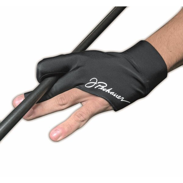 Billardhandschuh Pechauer links schwarz - S