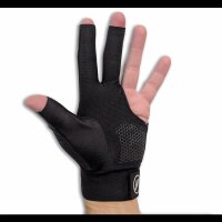 Billardhandschuh Pechauer links schwarz - L